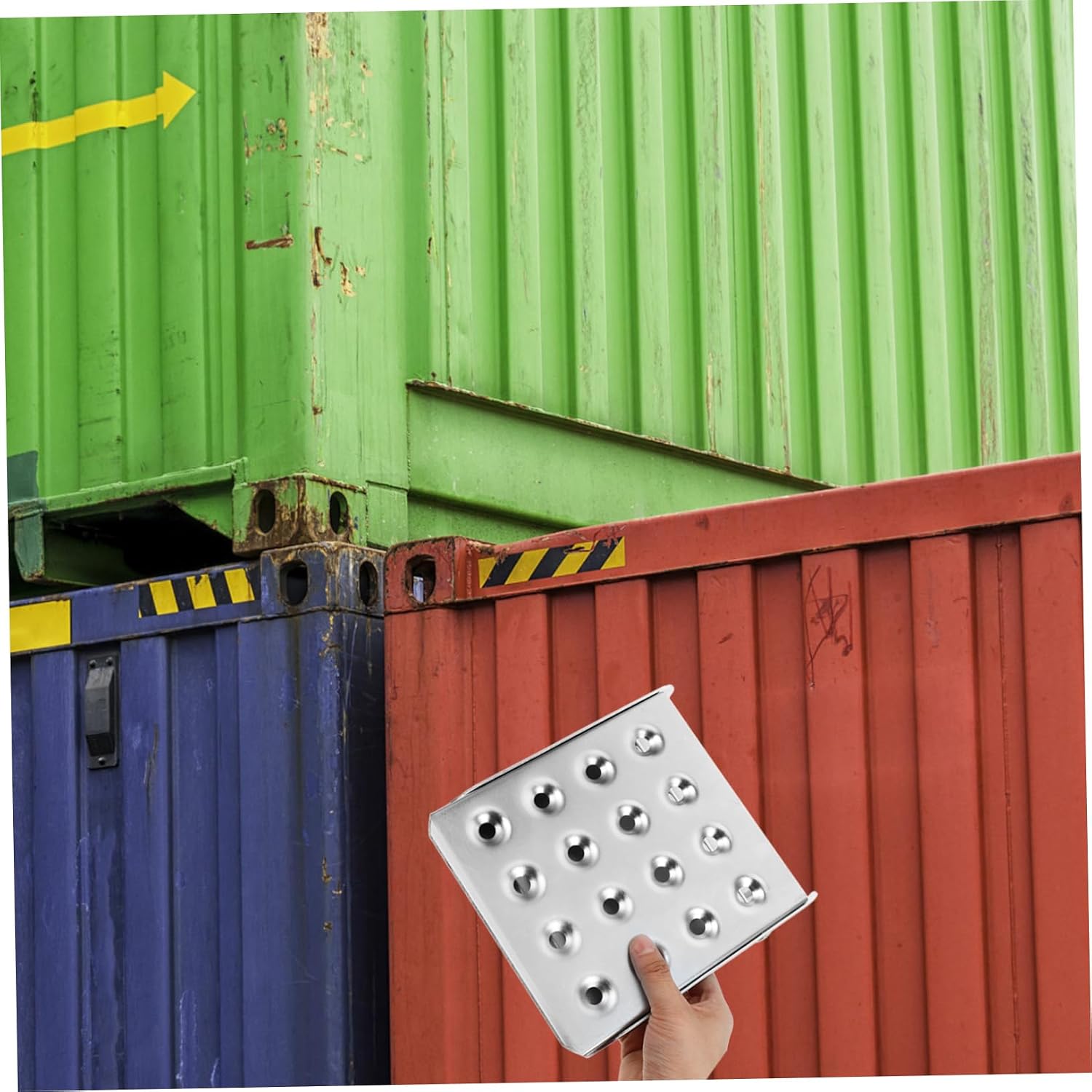 Stainless Steel Non-Slip Truck Step for Container Climbing Use