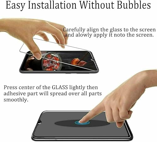 Miniatura 5 de Funda para teléfono femenino con 2 protectores de pantalla de cristal, funda protectora suave y transparente para mujer (dorado, para Lively