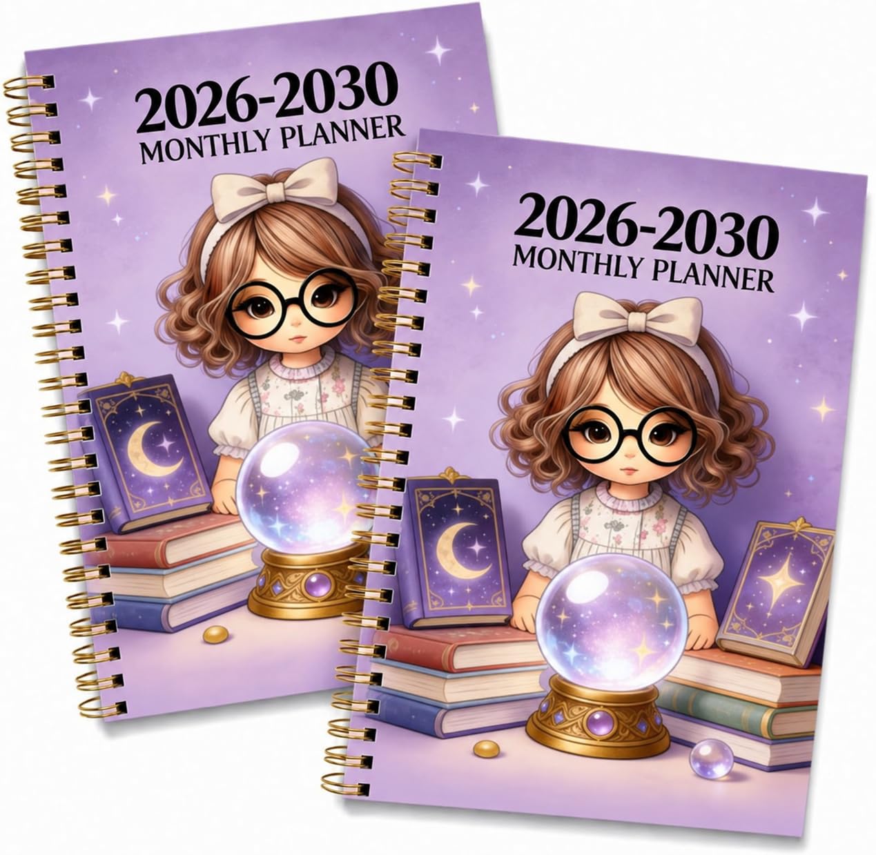 5 Year Monthly Planner 2026-2030, Spiral Agenda With Tabs