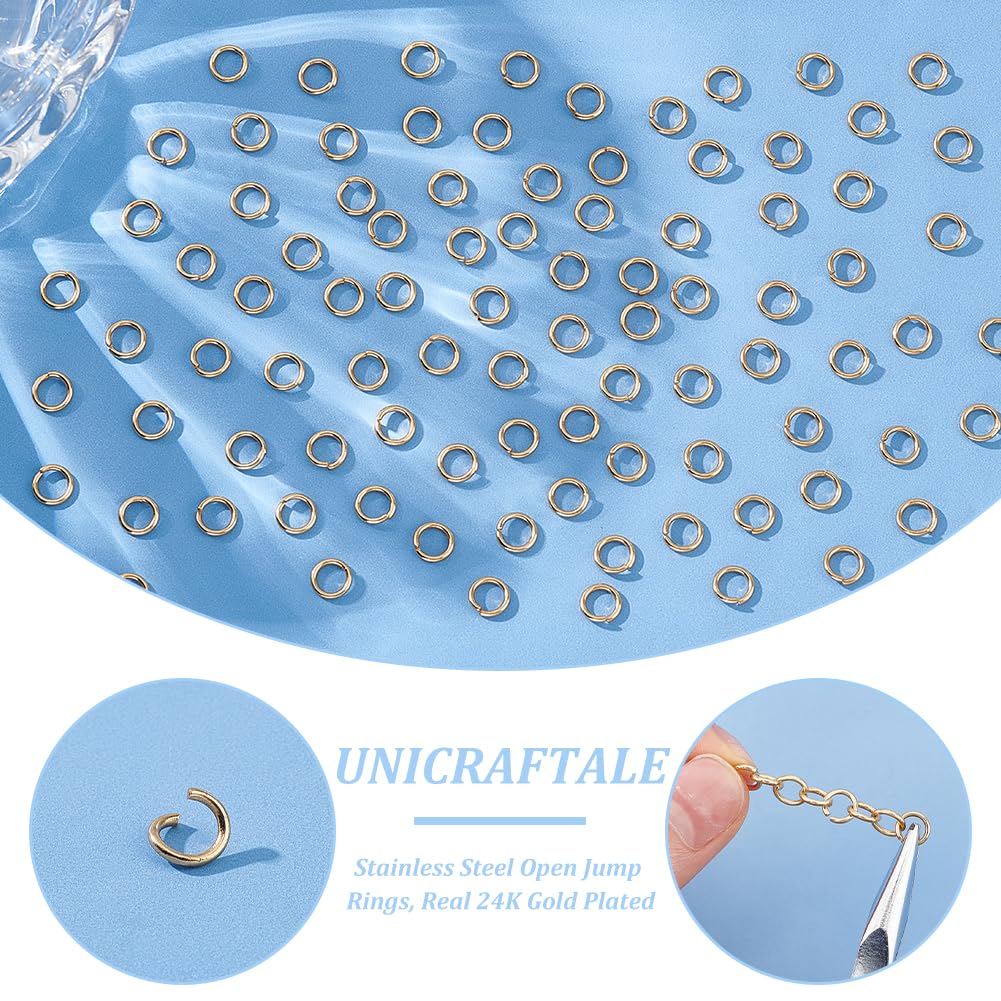 Set van ronde ringen en maliënkolderklinknagels, kaliber 17G ⚔️ Tienda