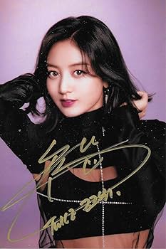 Amazon.co.jp: TWICE ツウィ 直筆サイン入り 公式写真 81 発行