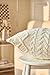 Decorative Knit Throw Pillow Cover Chiristmas Farmhouse Sweater Square Warm Cushion Cover for Couch, Bed, Home Accent Decor (Cream, (18x18 inches(45x45cm))