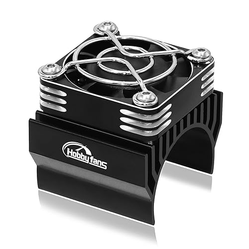 Hobby Fans Ventilador de enfriamiento RC de 1.575 in con disipador de calor 28000RPM sin escobillas ESC Alluminum Motor Ventilador de refrigeración