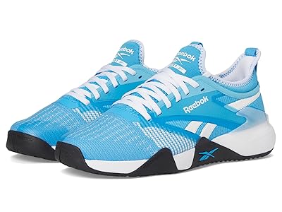Reebok Nano Court Athletic Shoes Future Cyan/Footwear White/Black : Men