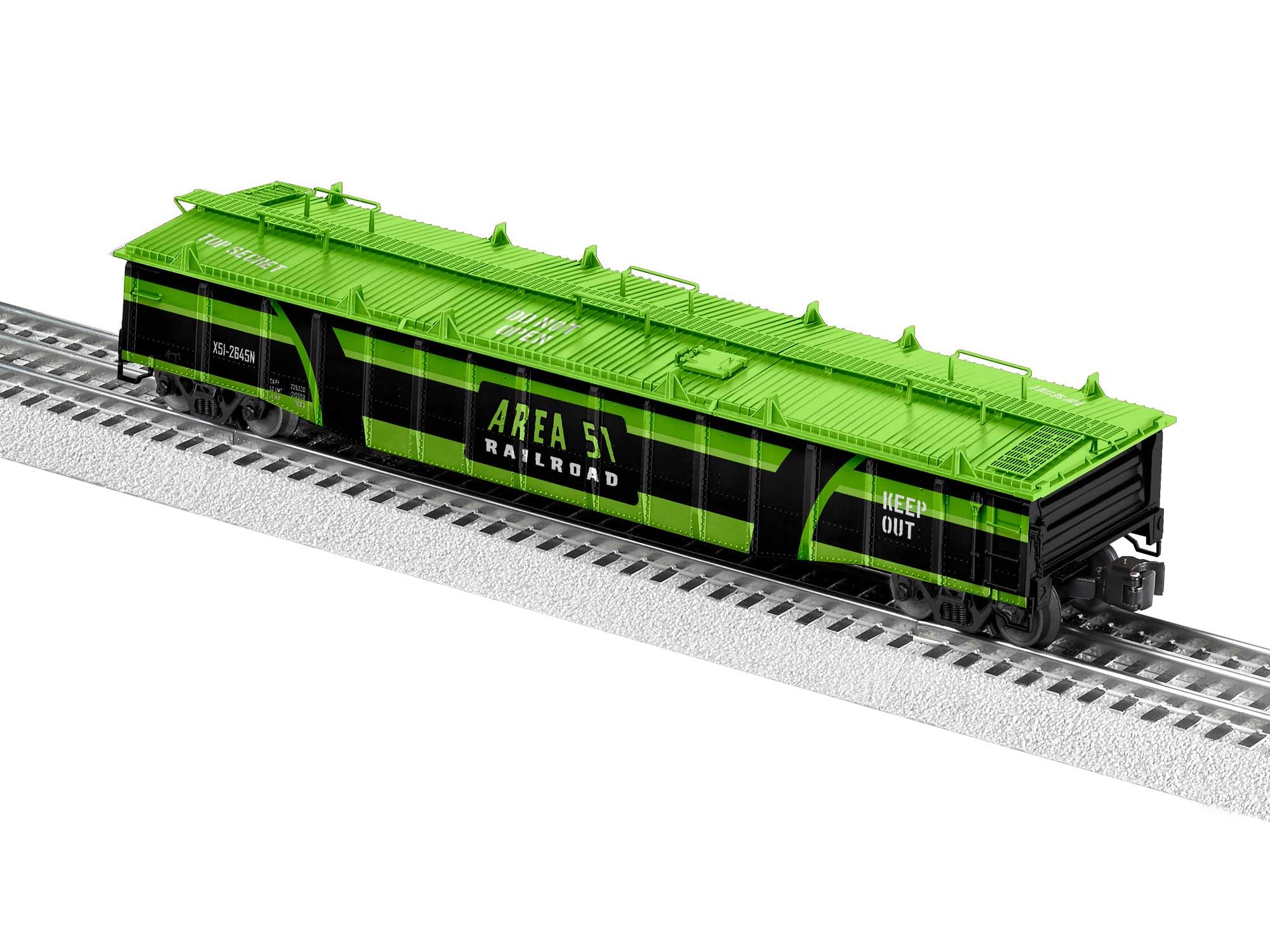 Lionel Area 51 Covered PS-5 Hopper