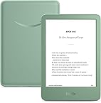 Amazon Kindle (2024 release) - Lightest and most compact Kindle, with glare-free display, faster page turns, adjustable front light, and long battery life - Matcha