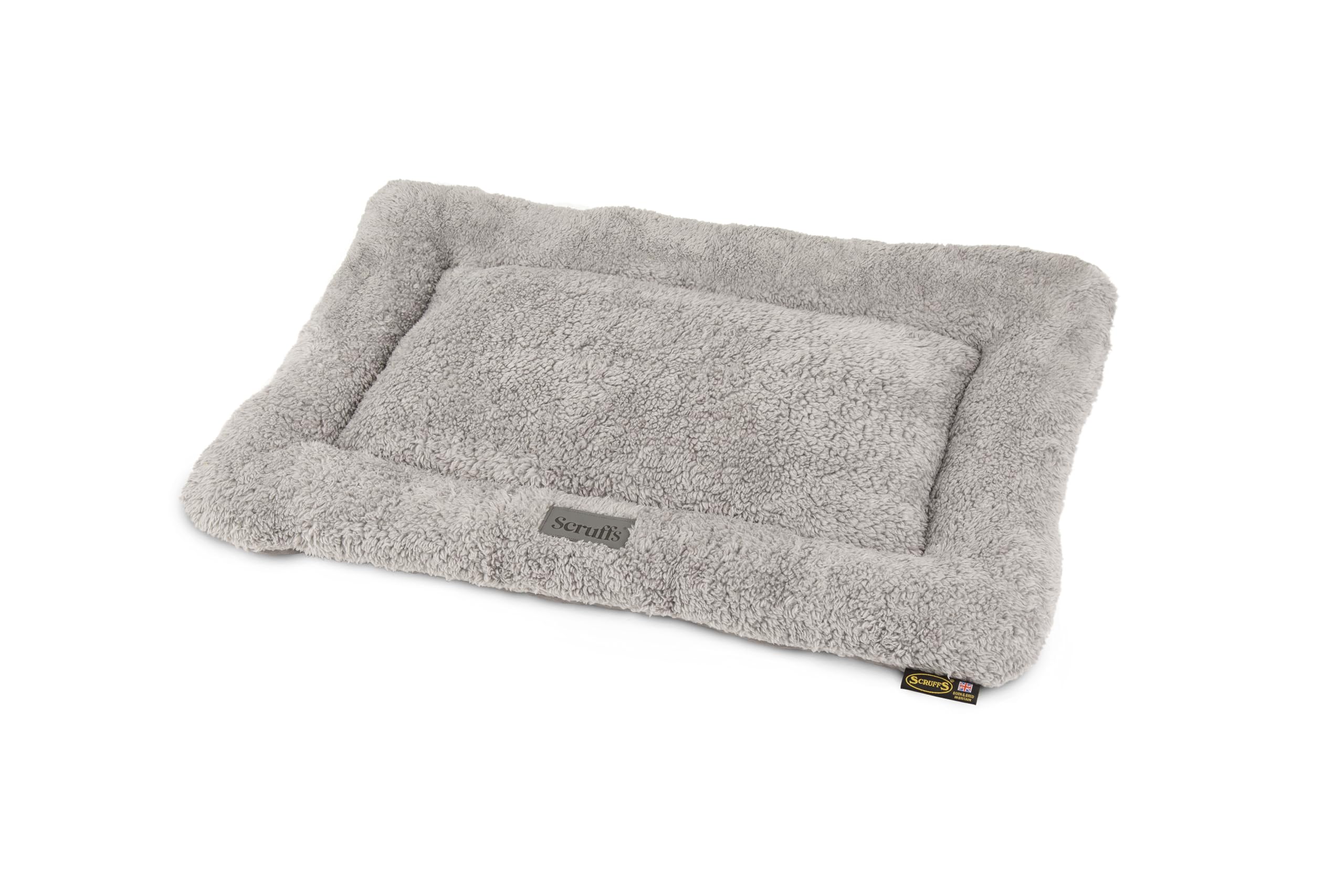 Scruffs Cosy Dog Crate Mat (XS), 60 x 45cm, Grey