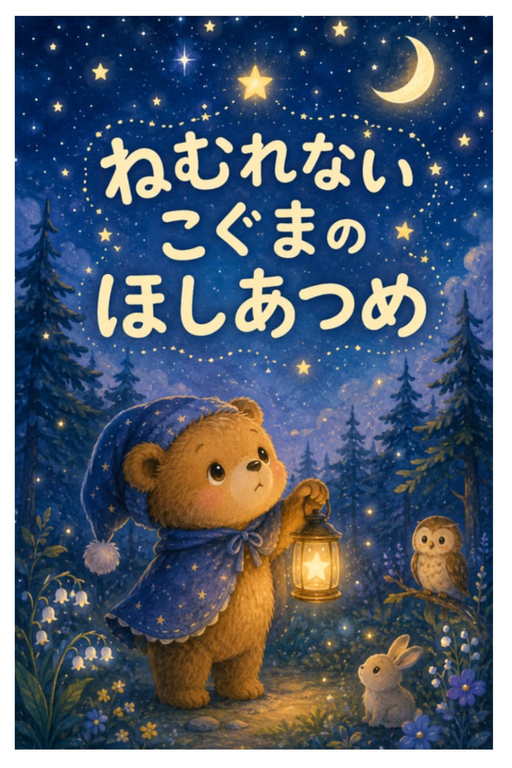 ねむれない こぐまの ほしあつめ　: 眠れない夜にそっと寄り添う、お休み前のやさしい絵本