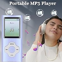 Vista 5 de Reproductor de MP3 MP4, reproductor de música MP3 portátil, pantalla LCD de 1.8, reproductor de MP3 con altavoz de video FM, libro electrónico