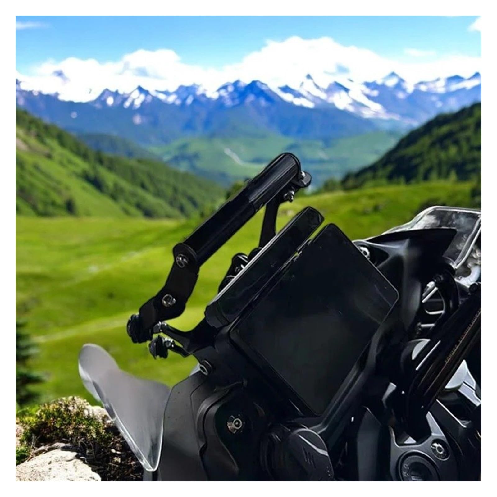 Porta Cellulare Moto Per Benelli Per TRK702 Staffa Di Navigazione | Per TRK702X 2022-2024 Moto Supporto Telefono Mobile Basamento Staffa Di Navigazione GPS