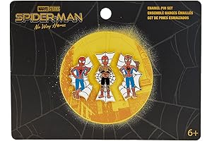 Loungefly Spider-Man: No Way Home 3-Piece Pin Set