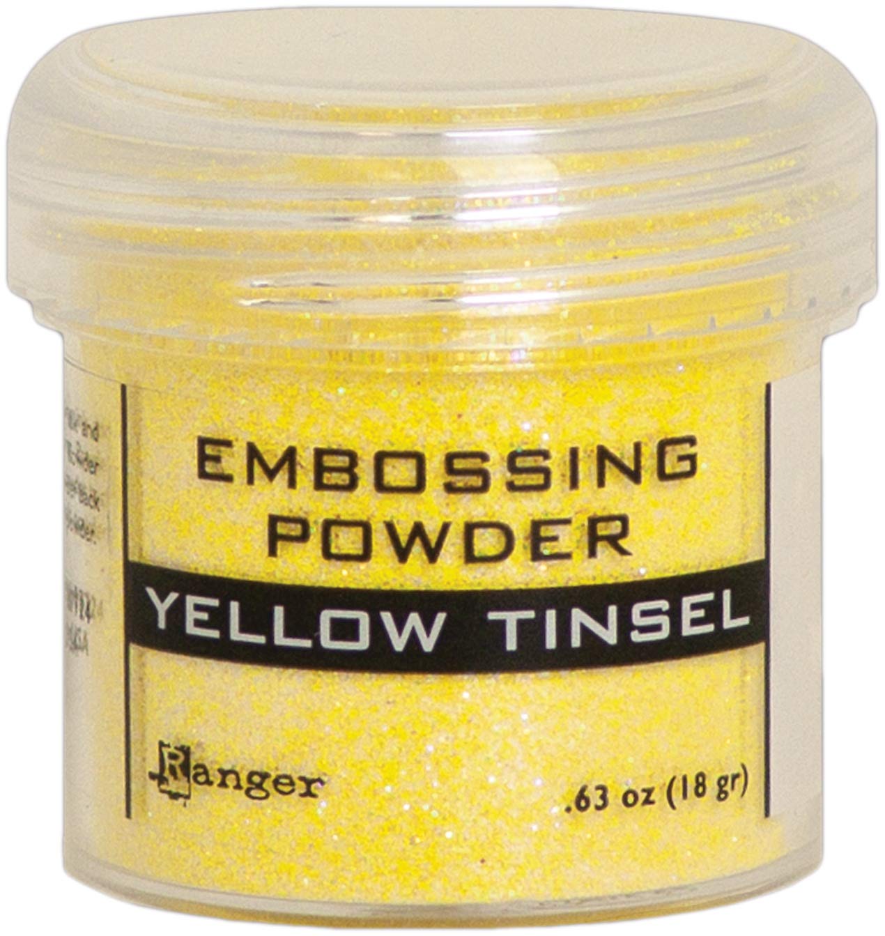 RANGER INDUSTRIES Embossing Powder Yell TINSL, Yellow Tinsel, One Size