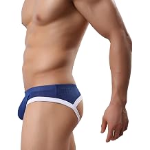 MuscleMate Athletic Jockstrap for Men, Mens Stretchy Jockstrap Thong Underwear.