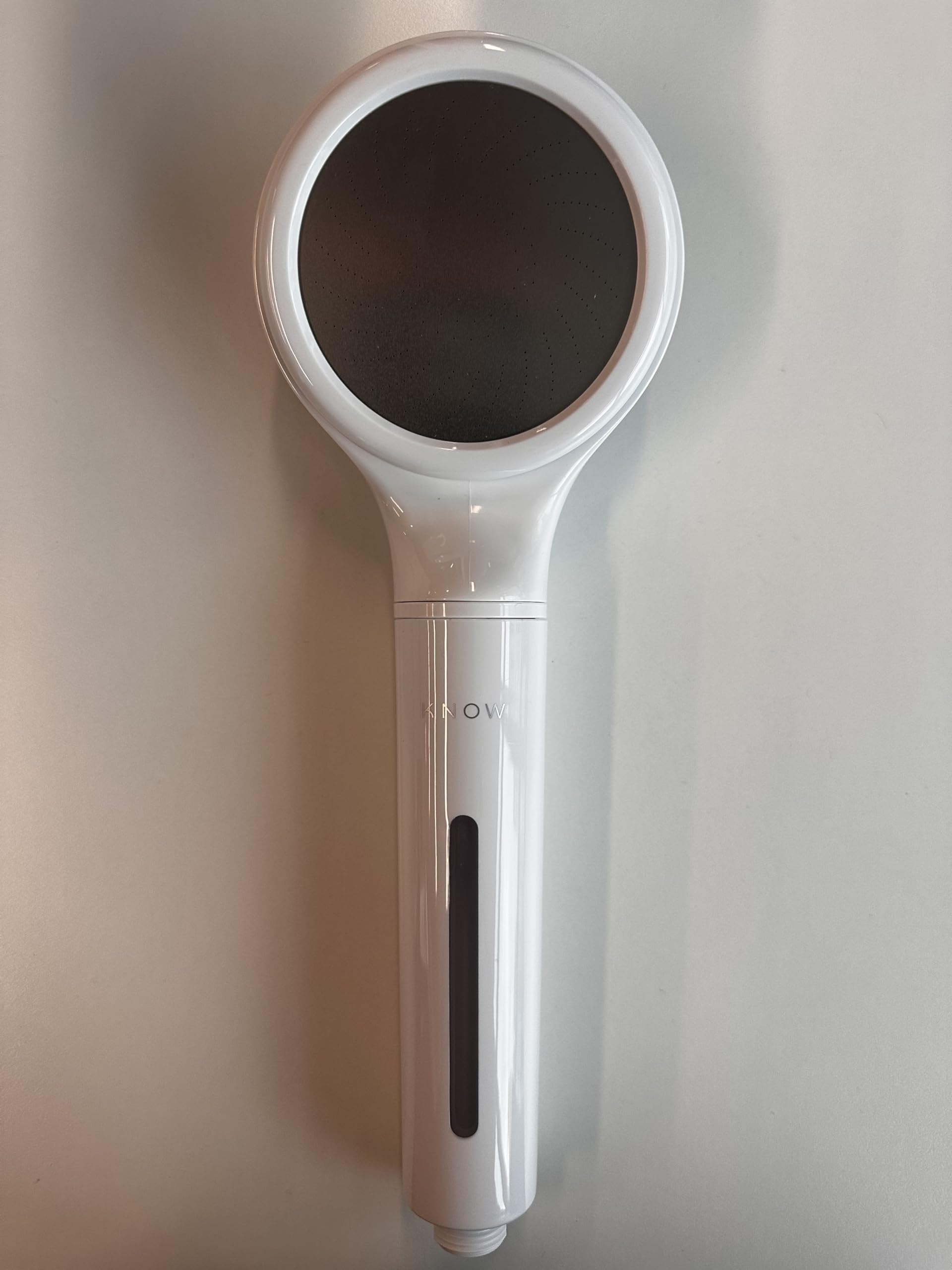 The KNOW Beauty Purifying Showerhead White