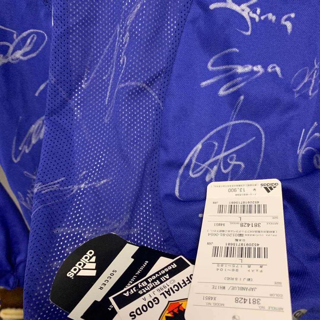 【直筆サイン入り❗️】　美品　代表ユニフォーム　W杯記念品　3点セット 直筆サイン入り】 代表ユニフォーム W杯記念品 3点セット 直筆サイン