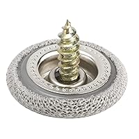 Vista 4 de HighFree Juego de 60 pines de botón de reparación de techo de automóvil, retenedor universal para techo de automóvil, con herramienta de gris