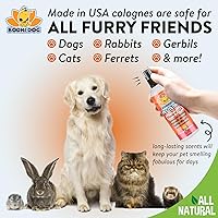 Vista 5 de Bodhi Dog Colonia Premium para perros – Perfume desodorizante y acondicionador para perros y gatos – Spray natural de larga duración para mascotas