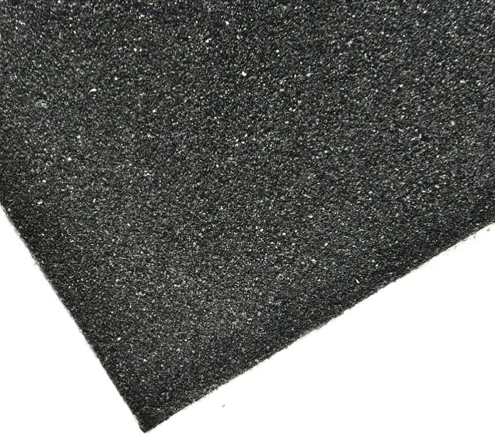 COSOOS Skateboard Grip Tape Sheet 44x10.6 inch, sans Bulle, étanche, Bande de préhension pour Scooter Papier abrasif pour Rollerboard, Escaliers, Pédale, Pistolet, Fauteuil Roulant(110x27cm)