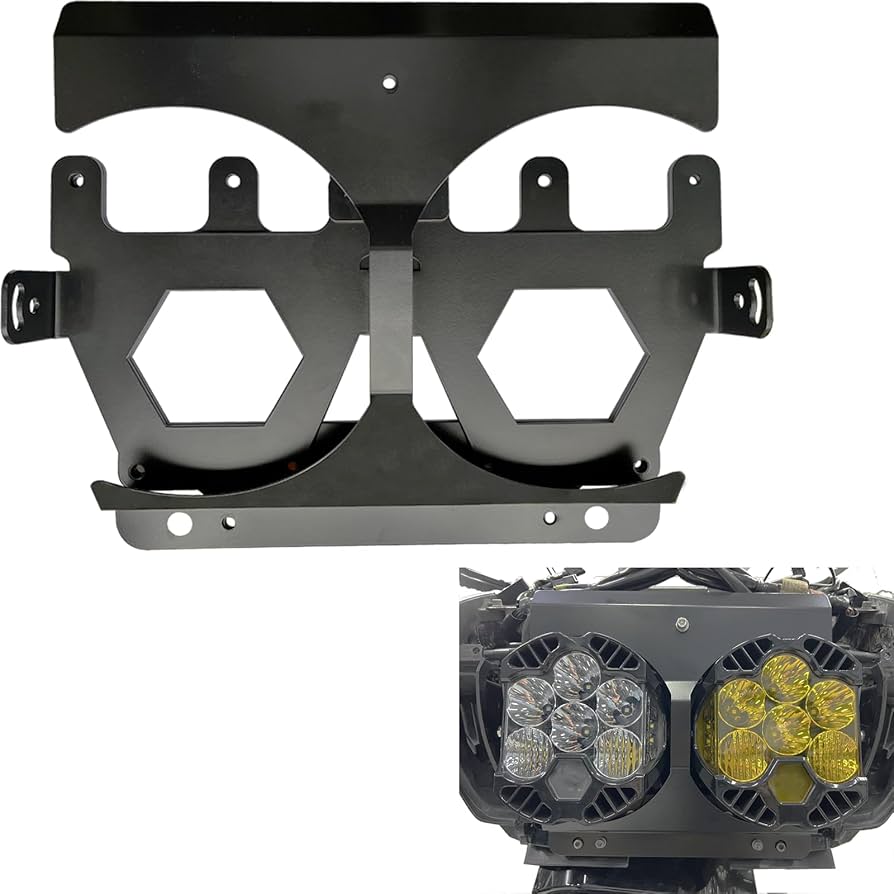 Baja designs LP6 ロードグライド用ブラケット Amazon.com: COKTNNI Baja lp6 Headlight Bracket-Fit for 2015
