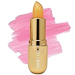 Winky Lux Citrine Glimmer Balm - Nourishing pH Lip Balm with Color Changing Golden Pink Tint, Hydrating Ceramides Soften Lips, Coconut Scent