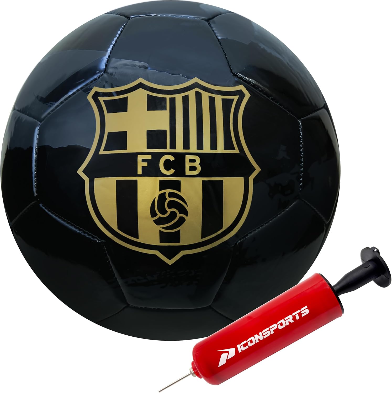 Icon Sports Officially Licensed FC Barcelona Soccer Ball