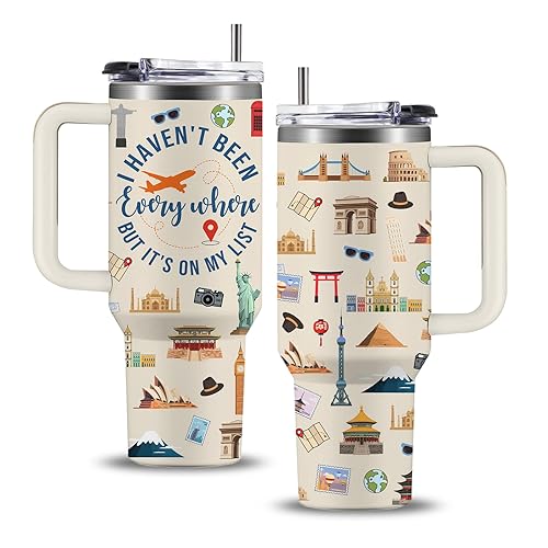 World Travel 40oz Tumbler - I Haven't Been Everywhere But