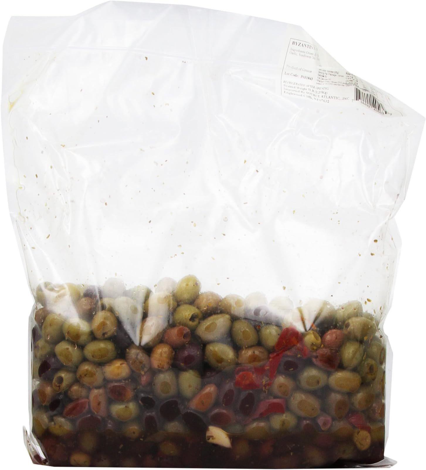 Byzantine Pitted Olive Mix, Antipasto, 5lbs, 2 Count