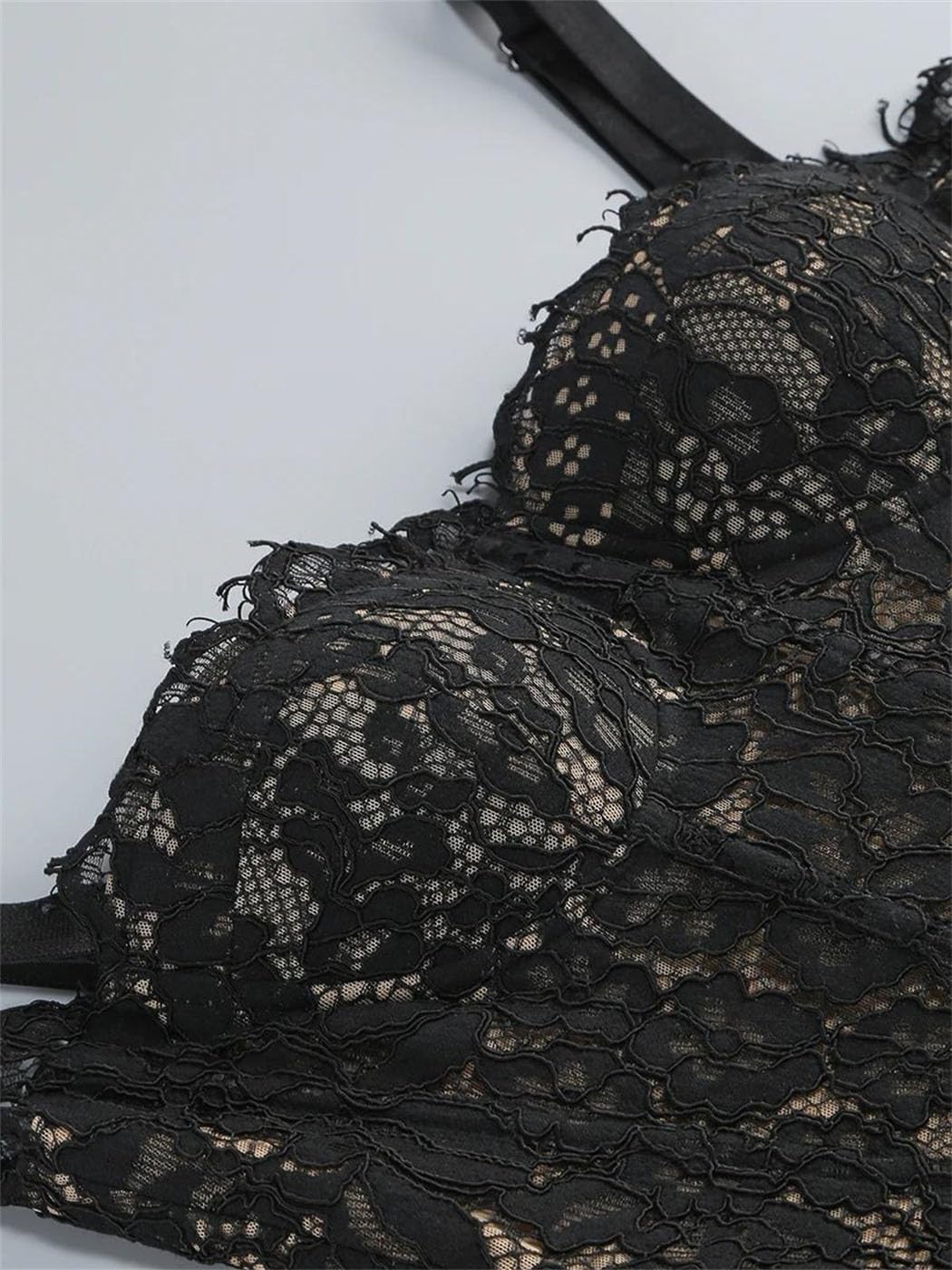 Women Black Lace Sleeveless Maxi Dress Summer Sexy Party Fashion Celebrity Club Wear