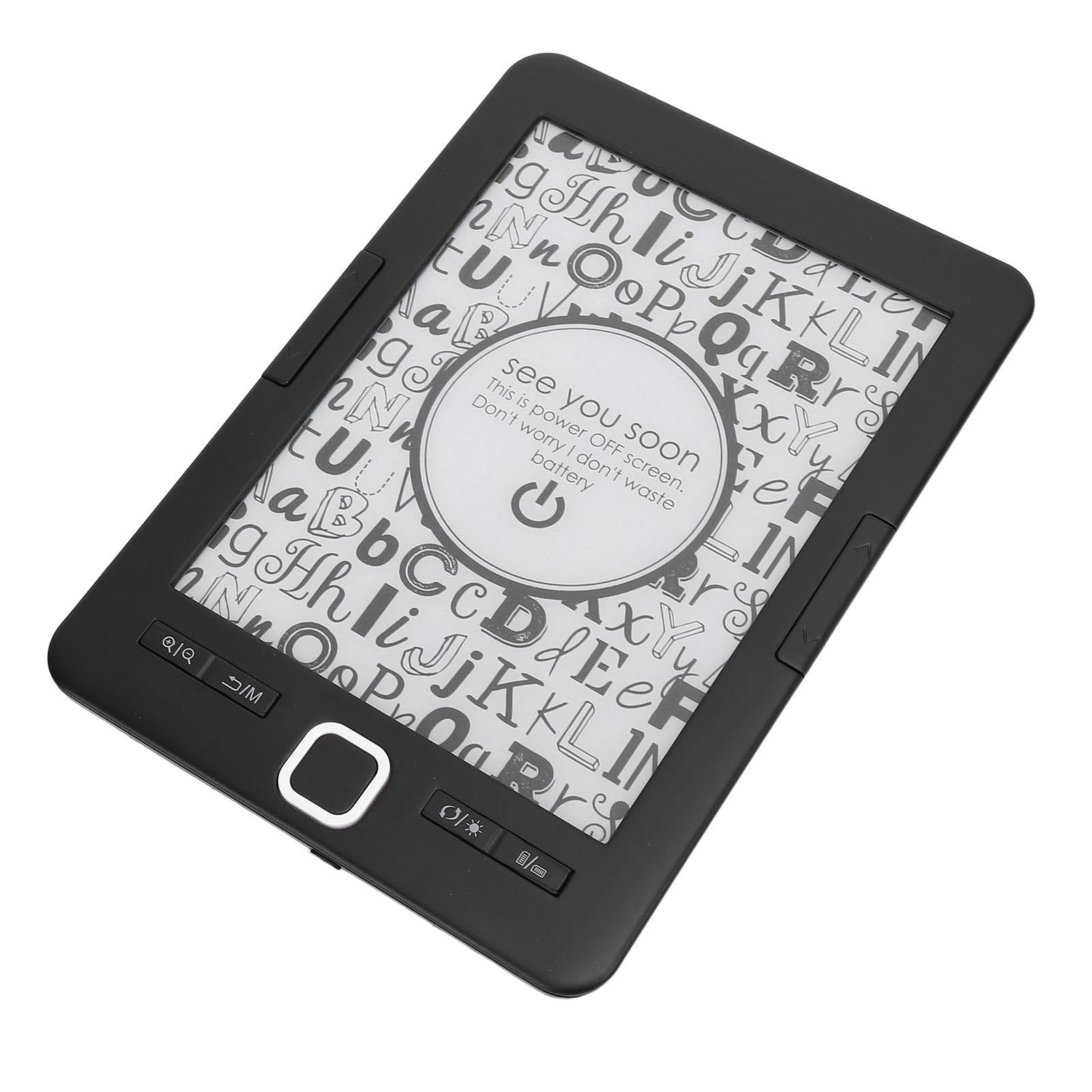 Lector de Libros Eléctrico Lector Portátil de Brillo Ajustable para Viajes Diarios, de Libros con Pantalla de Tinta de Pantalla de 6 Pulgadas para Novelas, de Texto, Cómics [ de Eléctrico