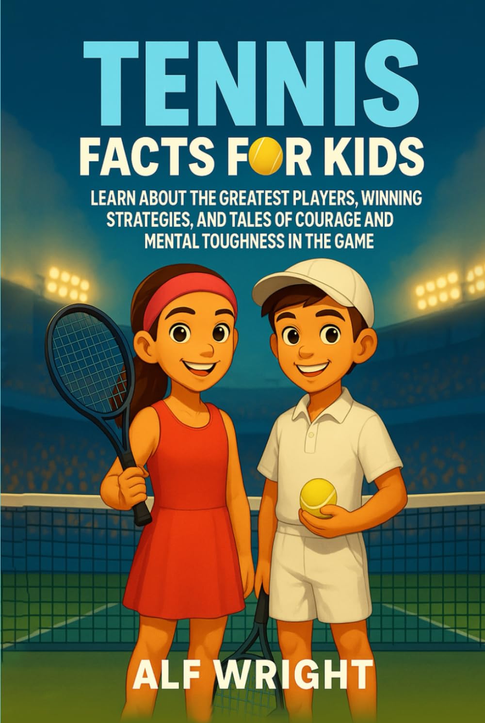 Tennis Facts for Kids: Learn About the Greatest Players, Winning Strategies and Tales of Courage and Mental Toughness in the Game (Facts for Kids by Alf Wright)