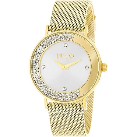Orologio Donna Dancing Slim Gold Silver Liu Jo Luxury : Amazon.it: Orologi