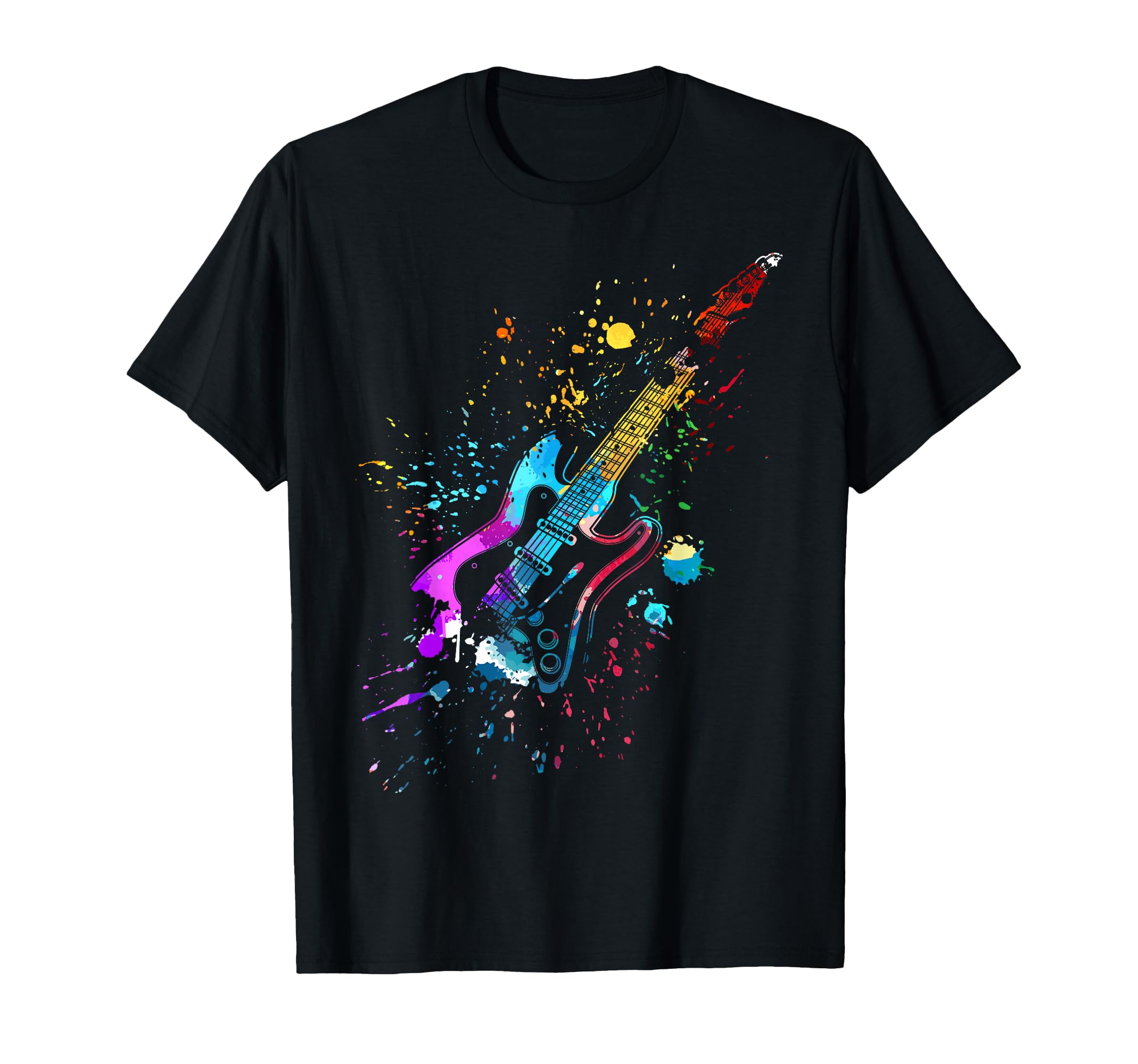 Guitar Music Instrument, Music Band & Guitarists T-Shirt