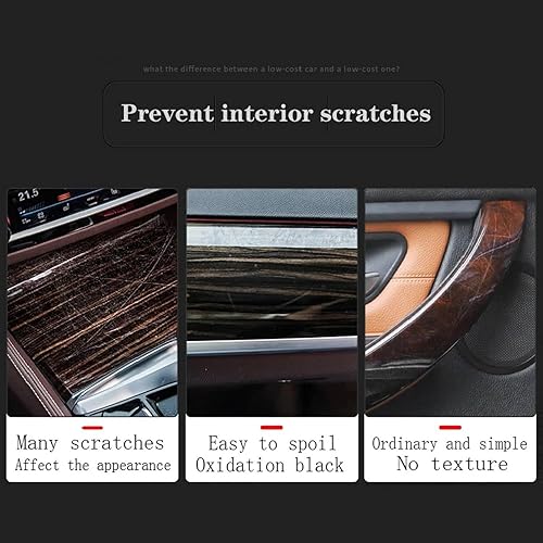 Miniatura 9 de NBHB Car Interior Center Console Transparent TPU Protective Film Anti-Scratch Repair Film Accessories PPFfor Ford F-150 2022-2023