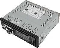 Estéreo de Carro Com Porta USB, Rádio FM, CD de Chamadas Com Viva-voz, Entrada AUX de DVD para Carro Single Din, de Entretenimento Com, Recurso de Memória, Configurações de EQ