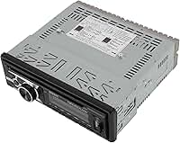 Estéreo de Carro Com Porta USB, Rádio FM, CD de Chamadas Com Viva-voz, Entrada AUX de DVD para Carro Single Din, de Entretenimento Com, Recurso de Memória, Configurações de EQ