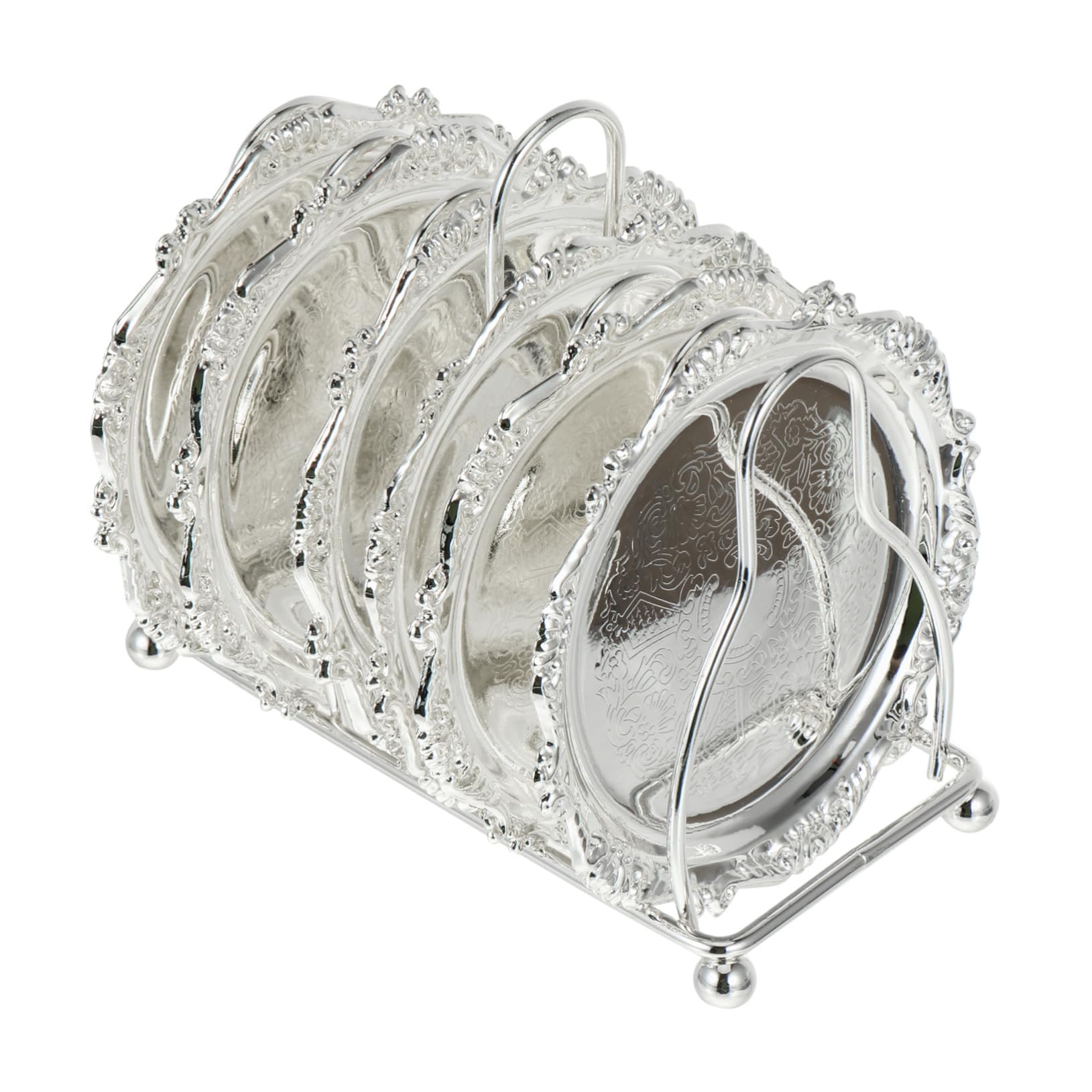 Dessous de tasse en alliage de zinc rétro Mikinona anti tache pour table