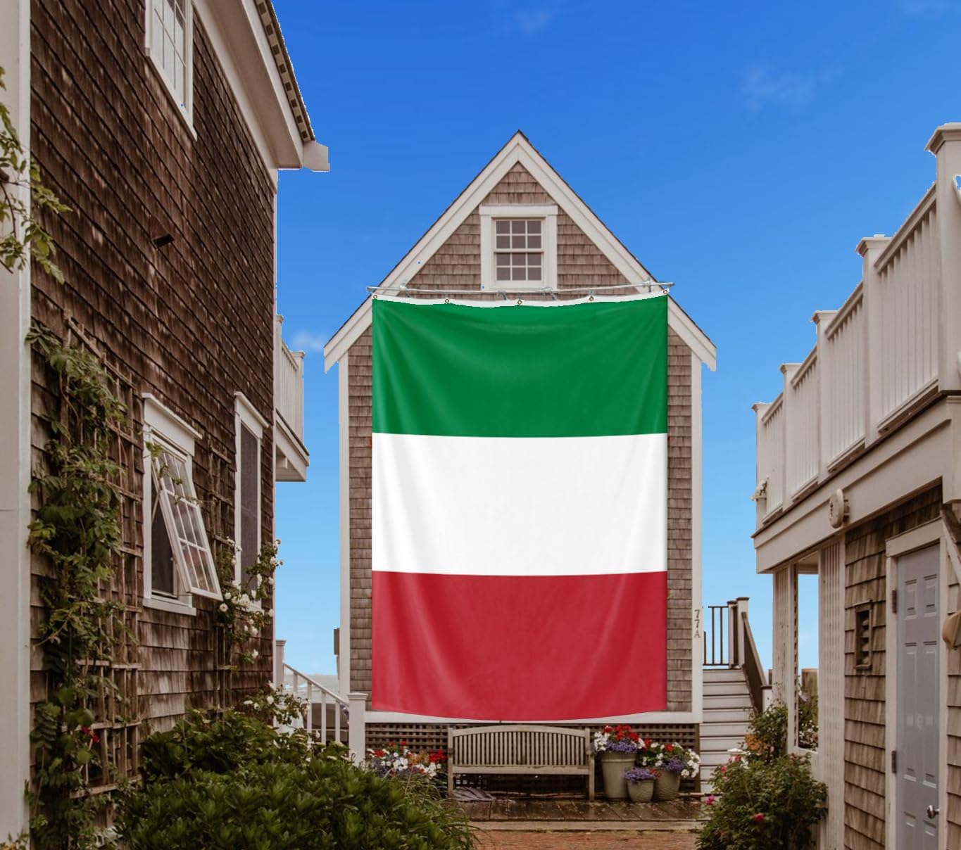 Italy Extra Large Flag 10x15FT Giant Italian National Polyester Flag With 5 Grommets For Patriotic Italian Themed Festival Events Party Decoration(IT, 10x15Ft)