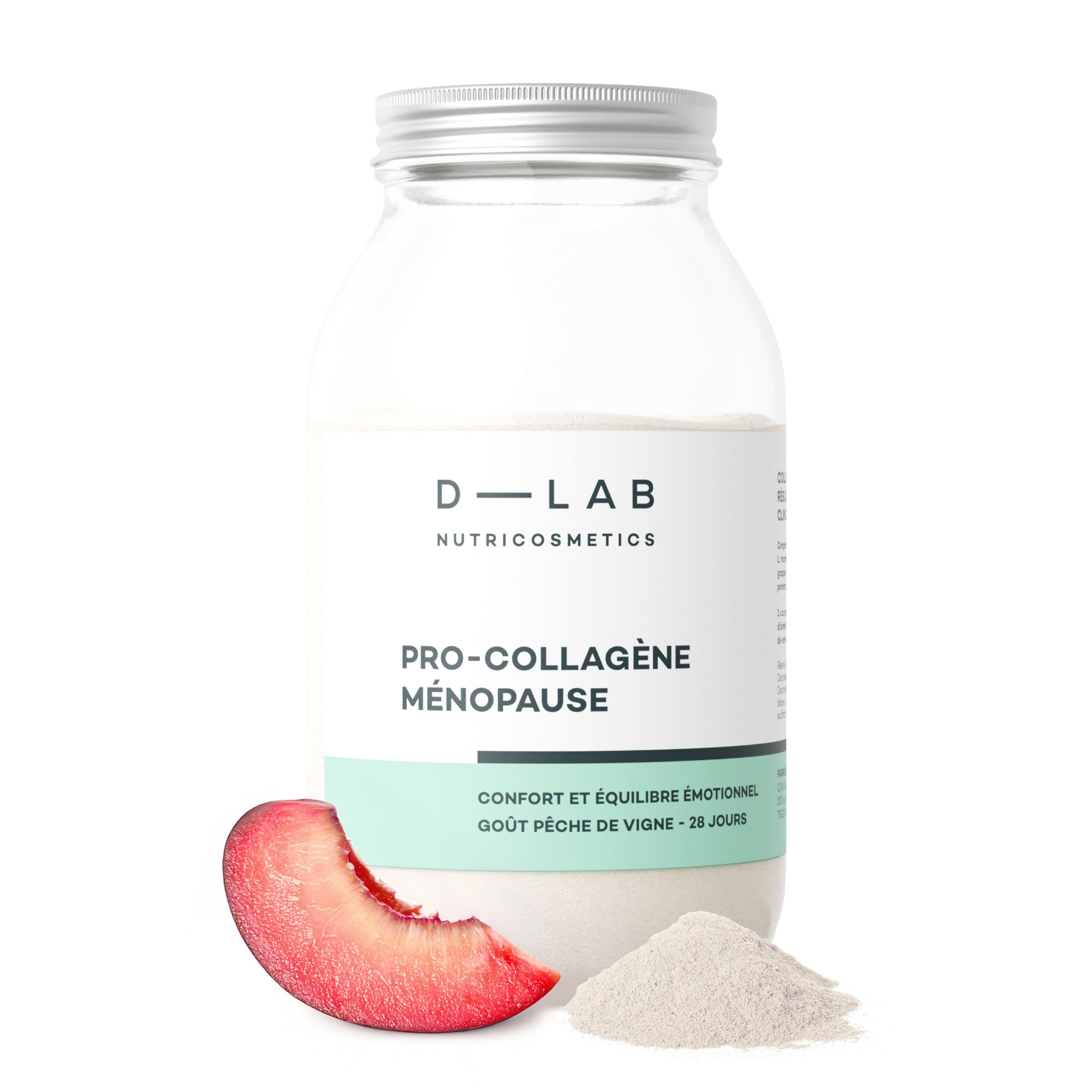 D-LAB | Menopause Pro-Collagen - Bottle | 1 Month Supplement | Hormone & Nerve Regulation | Skin & Joint Comfort | Intimate Flora Balance | 28 Day Bottle
