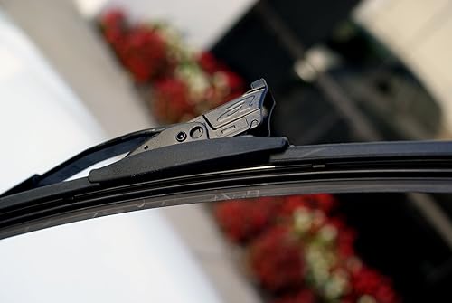 Miniatura 2 de TuningPros WBU-16-16 - Limpiaparabrisas sin soporte, adaptador múltiple, 16 pulgadas (15.748 in) lado del conductor y 16 pulgadas (15.748 in) lado