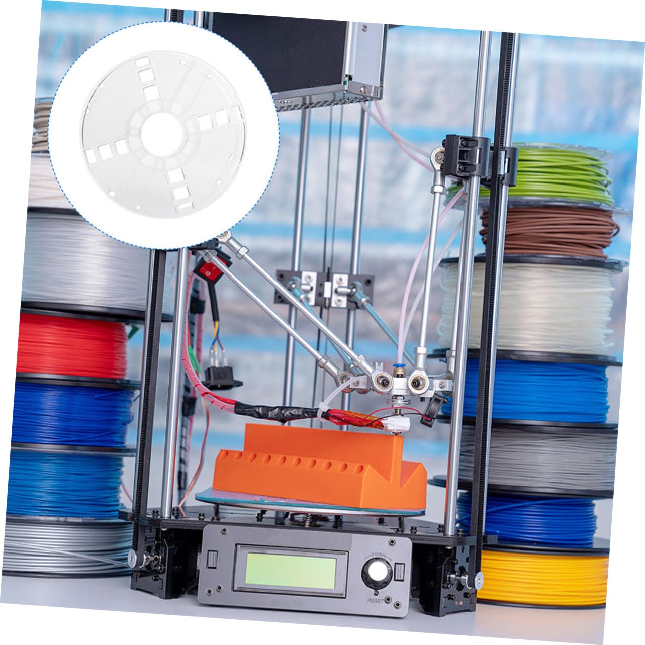Amazon.co.jp: MUSISALY 3Dプリンター用交換スプール 2個セット PS素材 