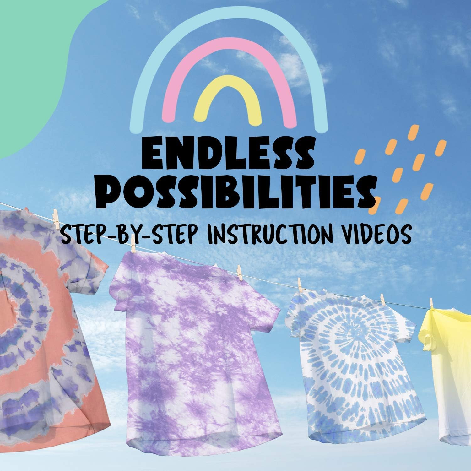 Pastel Tie Dye Kit, DIY Tie Dye Kit, Tydie Kits, Pastel Fabric Dye, Girls Tie Dye Shirt, Cheap Tie Dye Kits, Tie Dye Kit Pastel Colors, Toys for 9 Year Old Girls, Tye Die Kits for Adults, Tye Dye Kits
