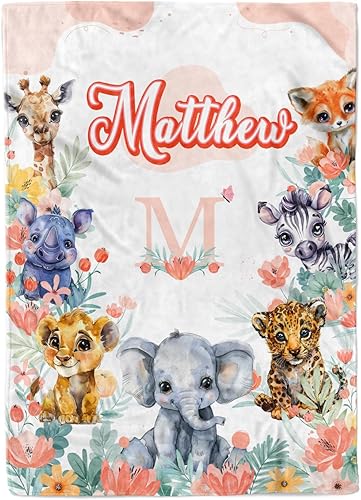 Manta personalizada con nombre para niños, bebés y adultos, regalo único para cumpleaños, Navidad, Día de los Caídos