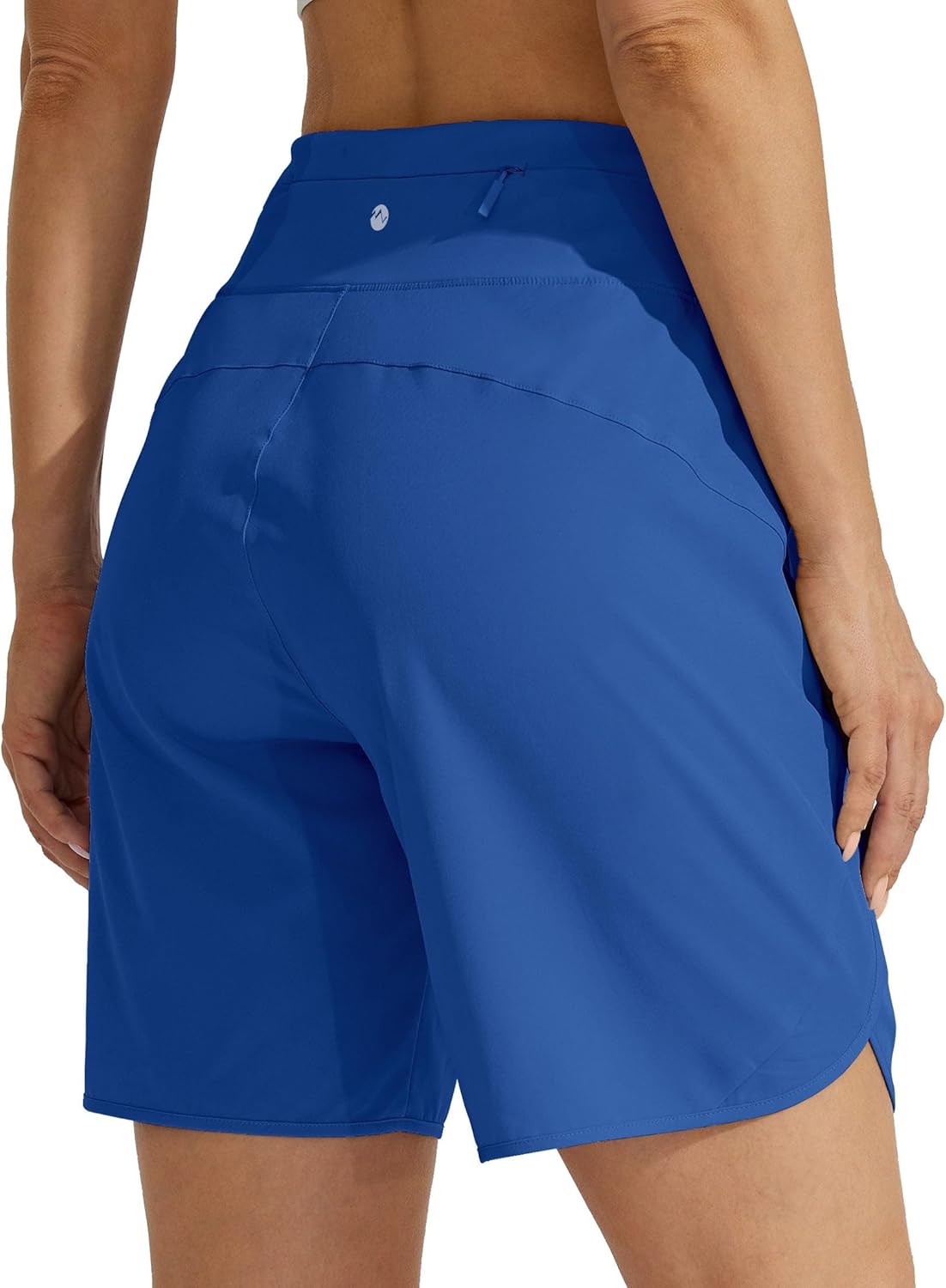 Willit Women's Athletic Running Shorts 5" Quick Dry Workout Hiking High Waisted Active Gym Exercise Zipper Pocket