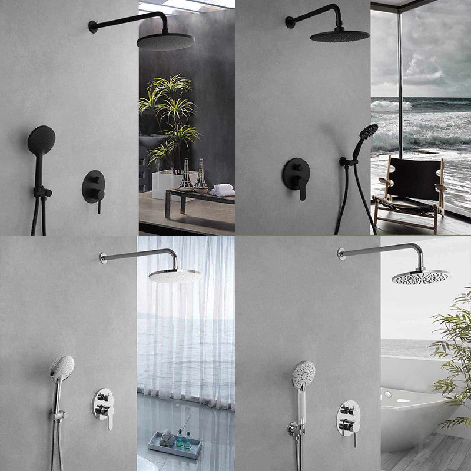 THE BODY STYLING ブラック シャワーヘッド ザ・ボディスタイリング（シャワーヘッド） | カタリヨ