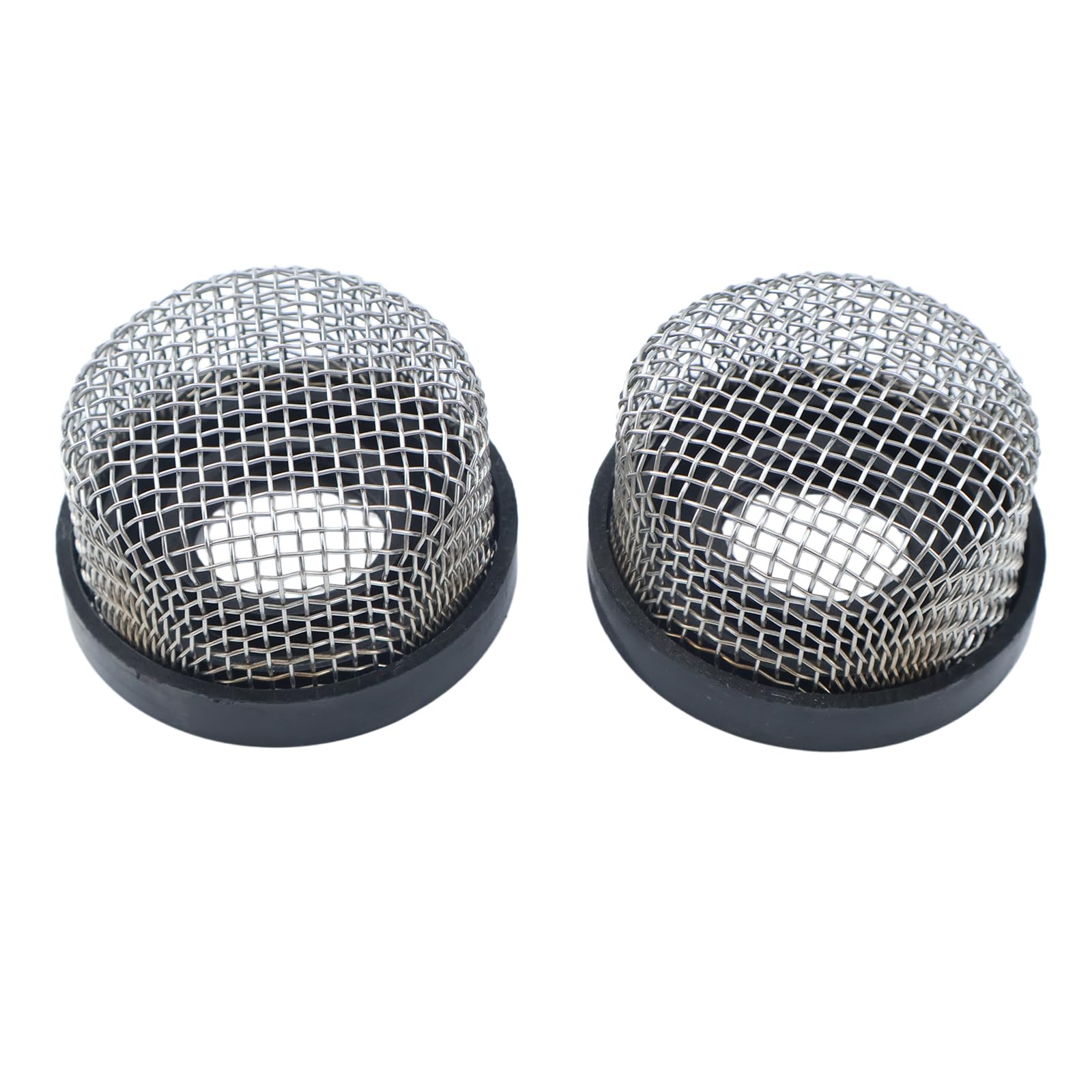 2 filtri a rete metallica in acciaio inox 89621 compatibile con pompa aeratore Livewell Pump e Baitwell 3/4" - 14 filettatura femmina