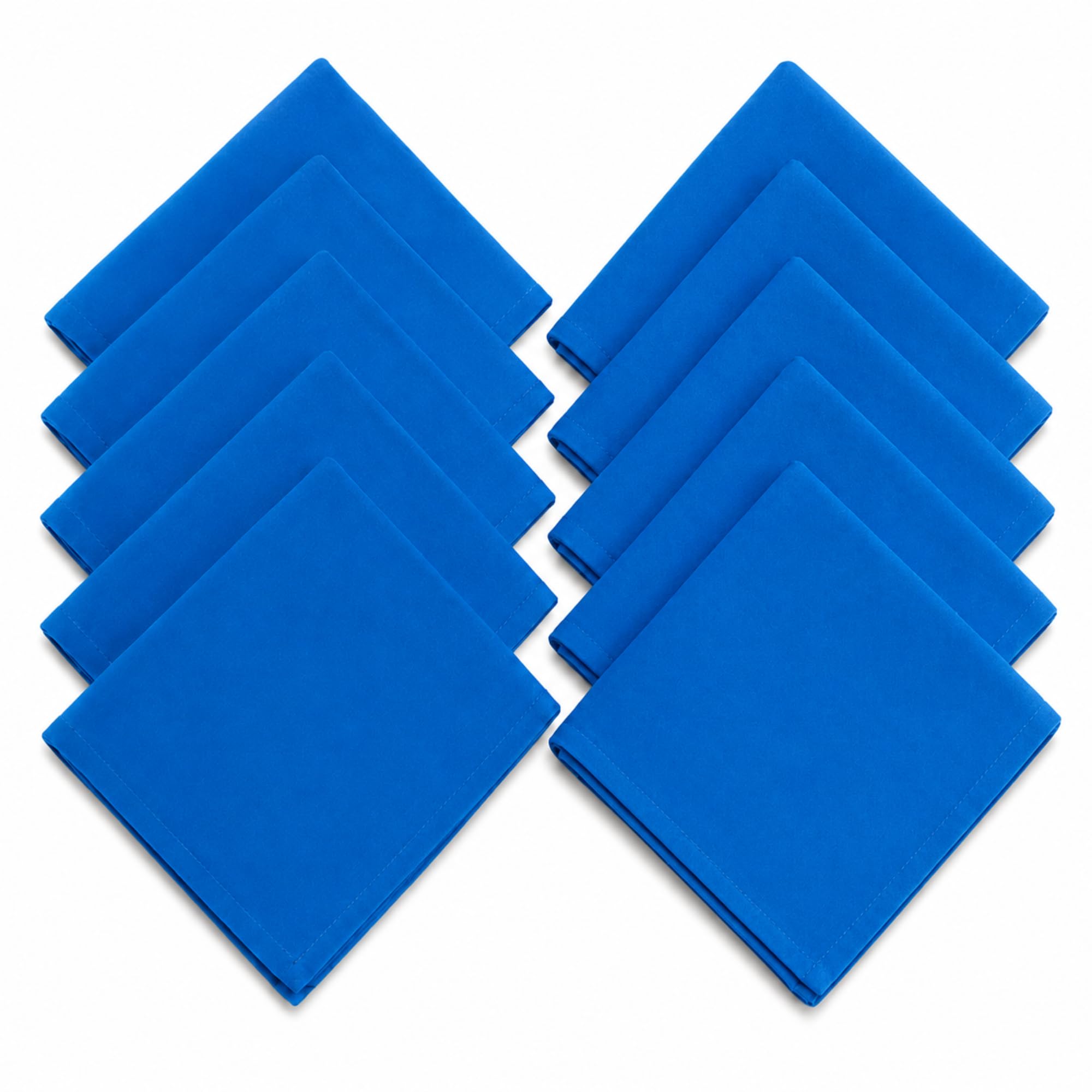 Cotton Blue Handkerchief Pack of 12 | Premium Soft Plain Cotton Hanky | Reusable Pocket Handkerchief | Super Absorbent, Breathable & Lightweight | Daily Use | Size 15 Inches-picture-44