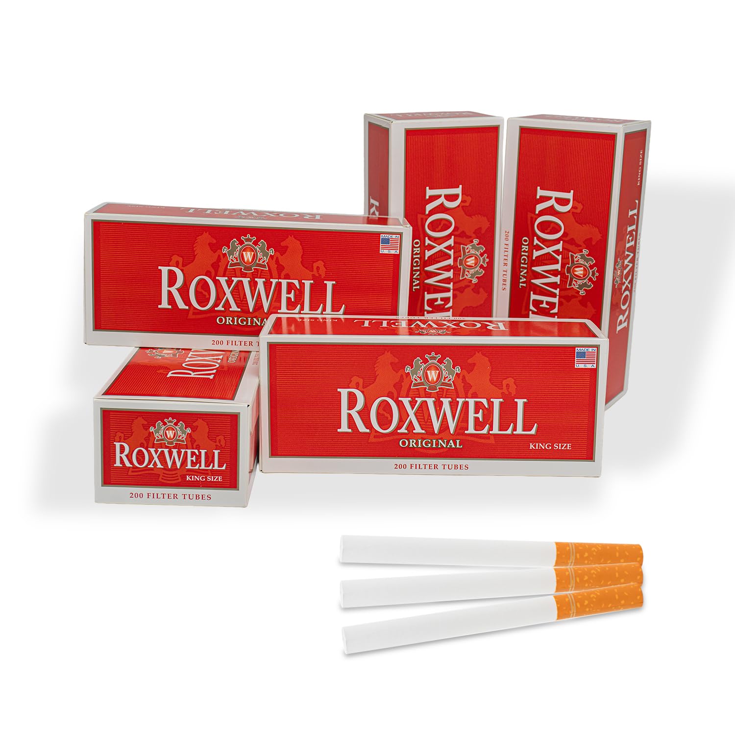 tobacco tubes Amazon.com: Roxwell Cigarette Tubes King Size – 1000 Count
