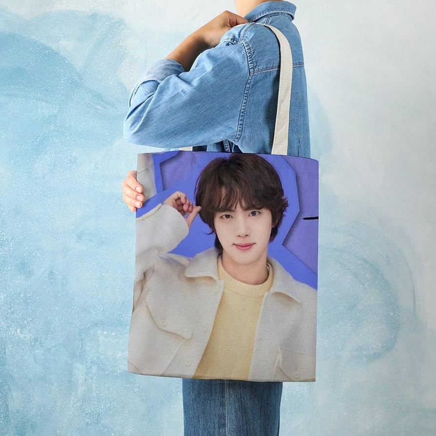 Rin★ BTS JIN 巾着　トートバッグ BTS JIN ジン トートバッグ巾着セット - メルカリ