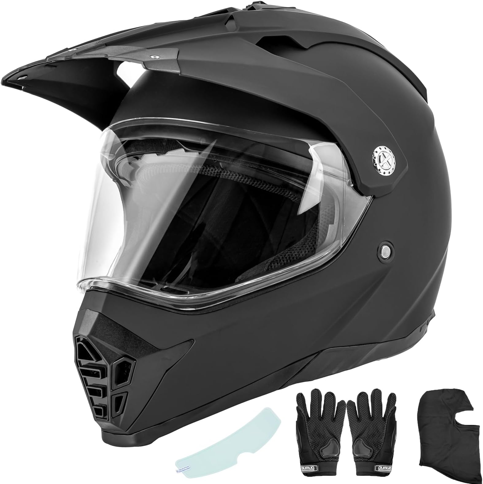 Amazon.com: ILM Open Face Motorcycle 3/4 Half Helmet for Dirt Bike ...
