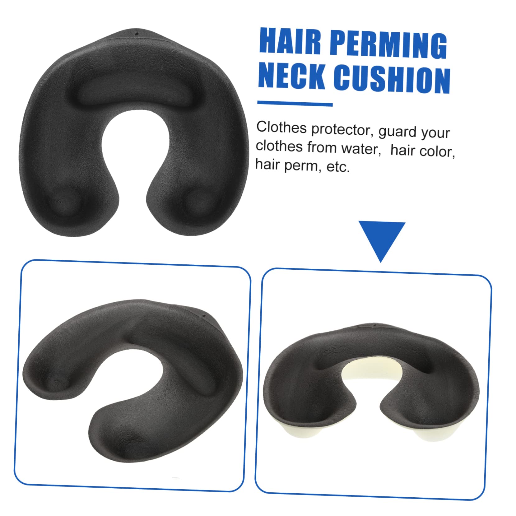 LALAFINA 3pcs Hair Perm Supplies Neck Tray for Perms Hair Salon Neck Protector Hairdressing Tool